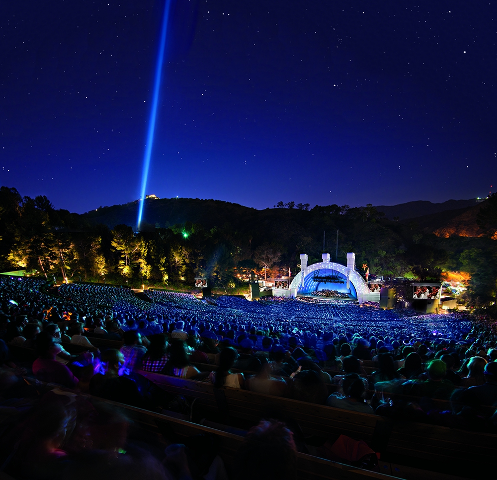Photo of a-Ha concert in Hollywood Bowl