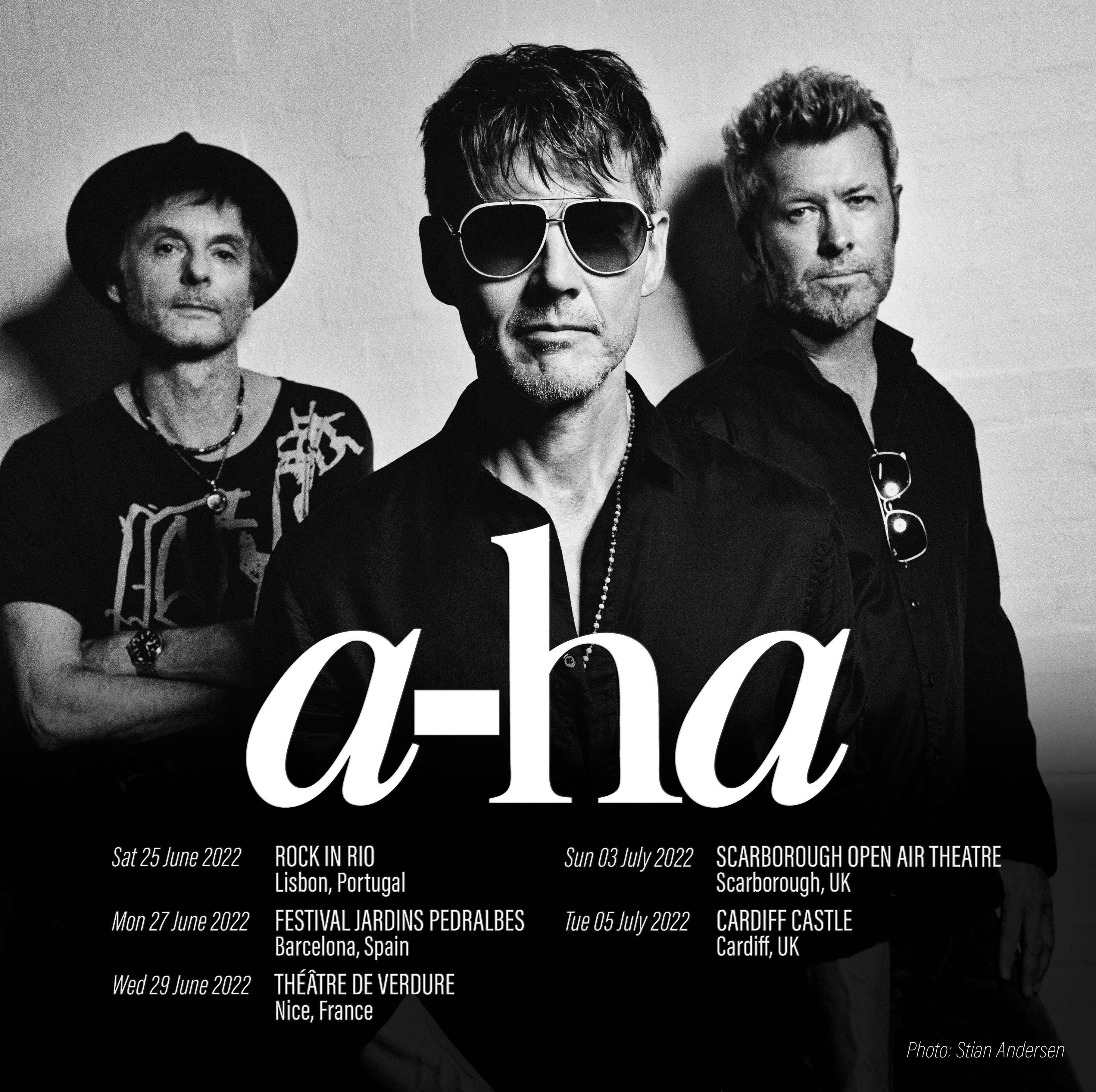 Photo of a-Ha concert in Scarborough Open Air Theatre